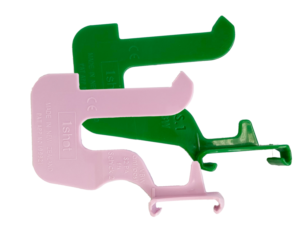 1shot VatechSize1.5 - 4xHorz MidGreen - 4xVertPurple